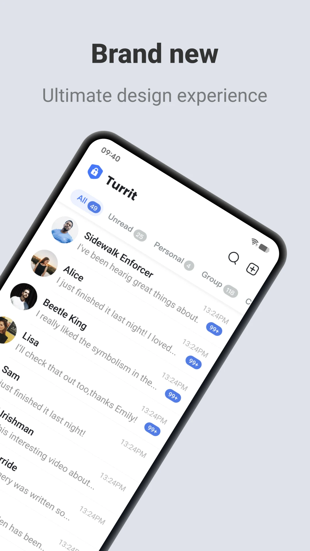 Turrit-Messenger for Telegram screenshot